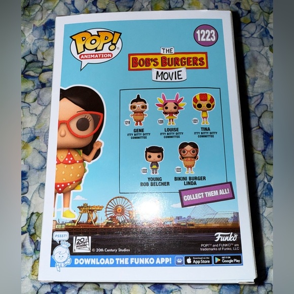 Funko Pop Bikini Burger Linda with Red Glasses - Picture 4 of 8